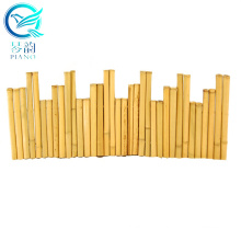 350*1200mm black bamboo fence panel for garden